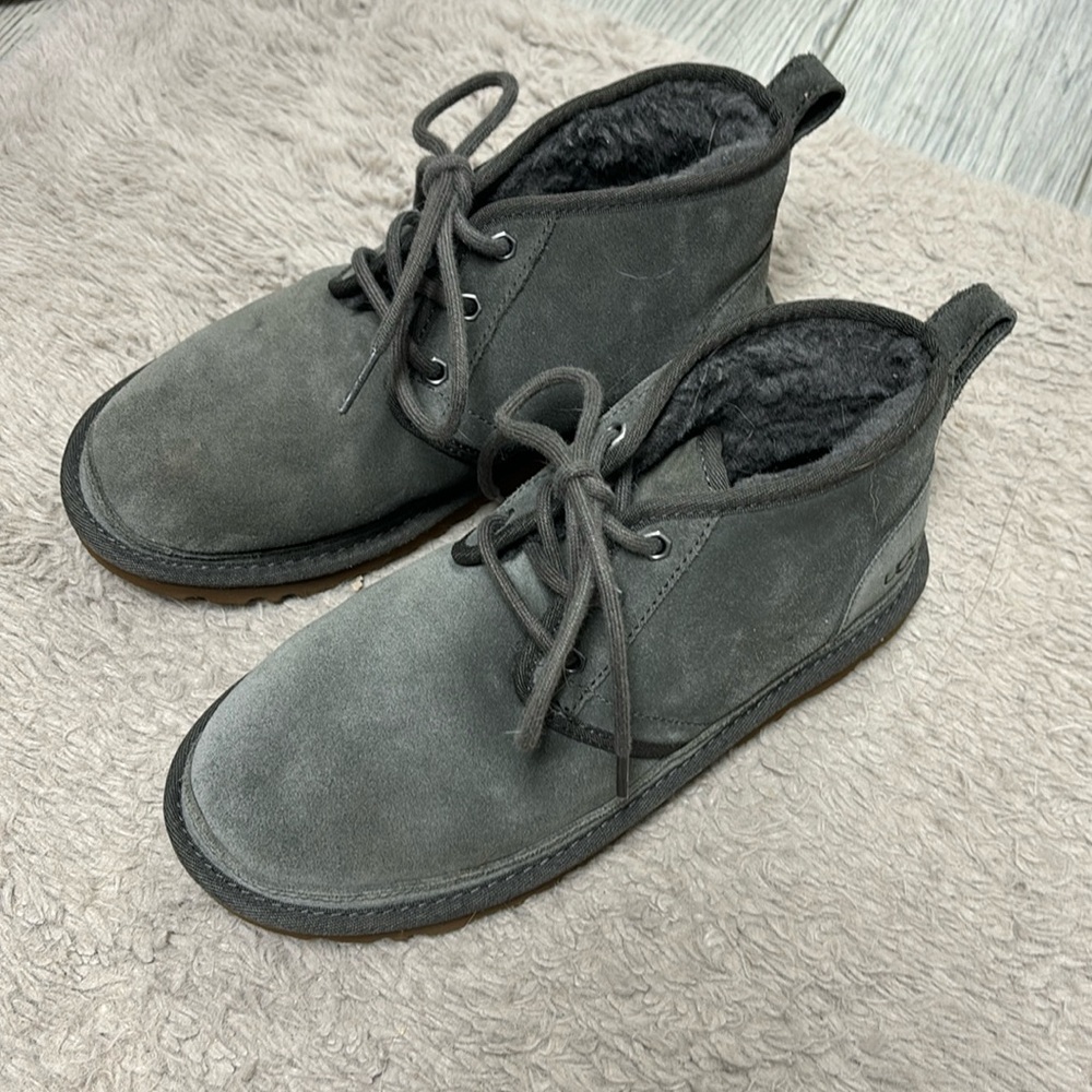 UGG Gray Ankle Boots